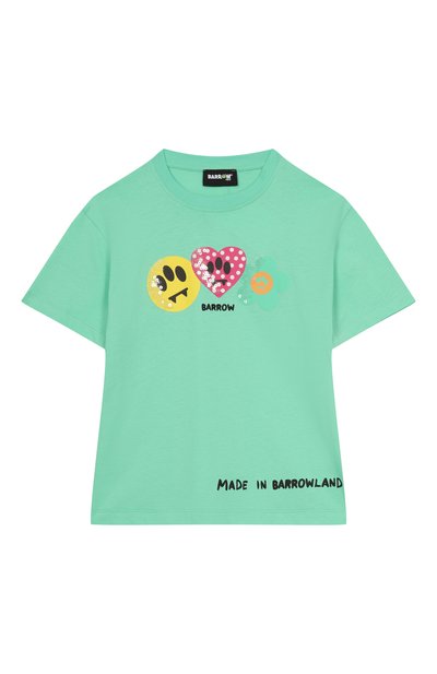 Хлопковая футболка BARROW, арт. S6BKJGTH136