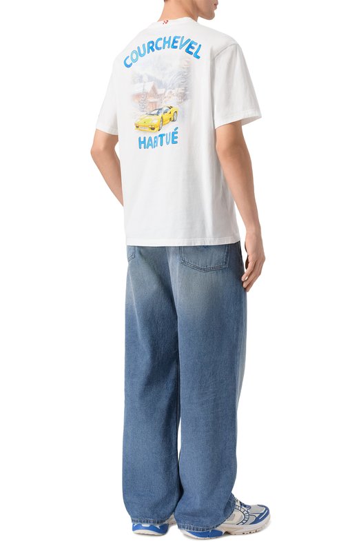 Хлопковая футболка MC2 Saint Barth ARN0004-01013I/ARN0TT WARM Белый  ARN0004-01013I/ARN0TT WARM Фото 2