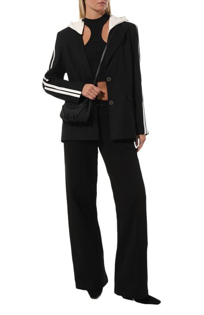 Шерстяной жакет WHO_AM, арт. FJ2-SV231-BLK, фото 2