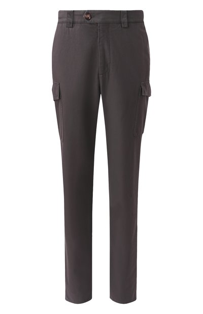 Мужские хлопковые брюки-карго BRUNELLO CUCINELLI, арт. M252DE1890