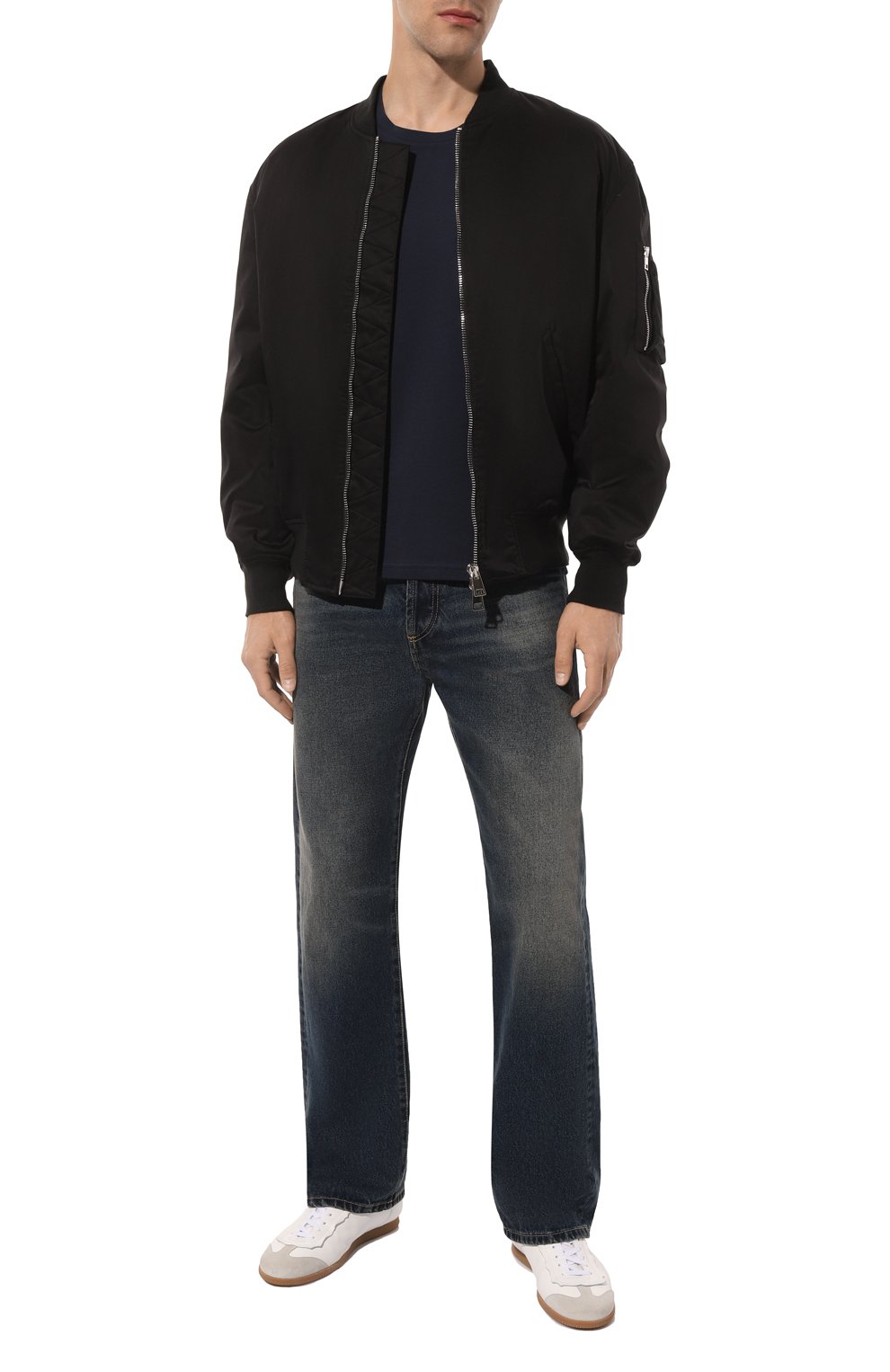 Хлопковая футболка EMPORIO ARMANI, арт. 211818/4R483, фото 2