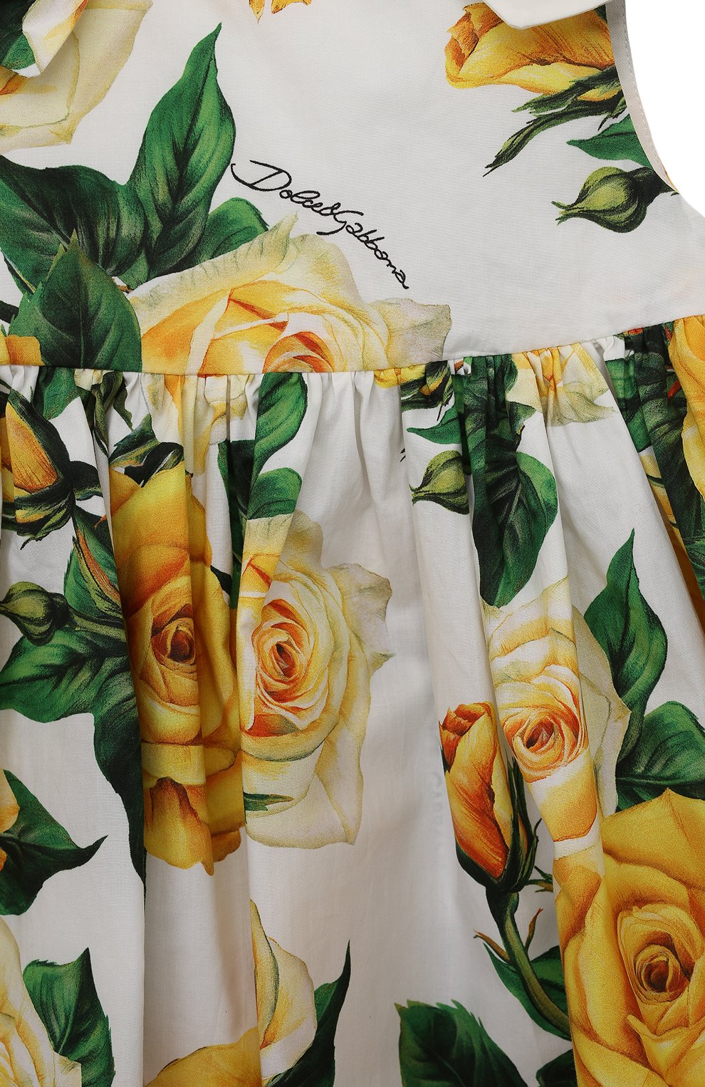 Хлопковый топ DOLCE & GABBANA, арт. L21N61/HS5QR, фото 3