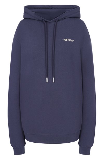 Женский хлопковое худи OFF-WHITE, арт. 0WBB035F25FLE002