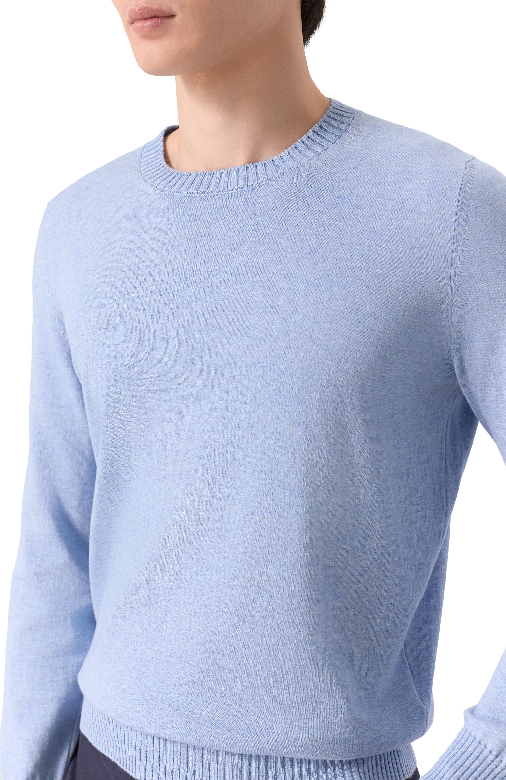 Джемпер из хлопка и кашемира GRAN SASSO, арт. 57167/23216, фото 5