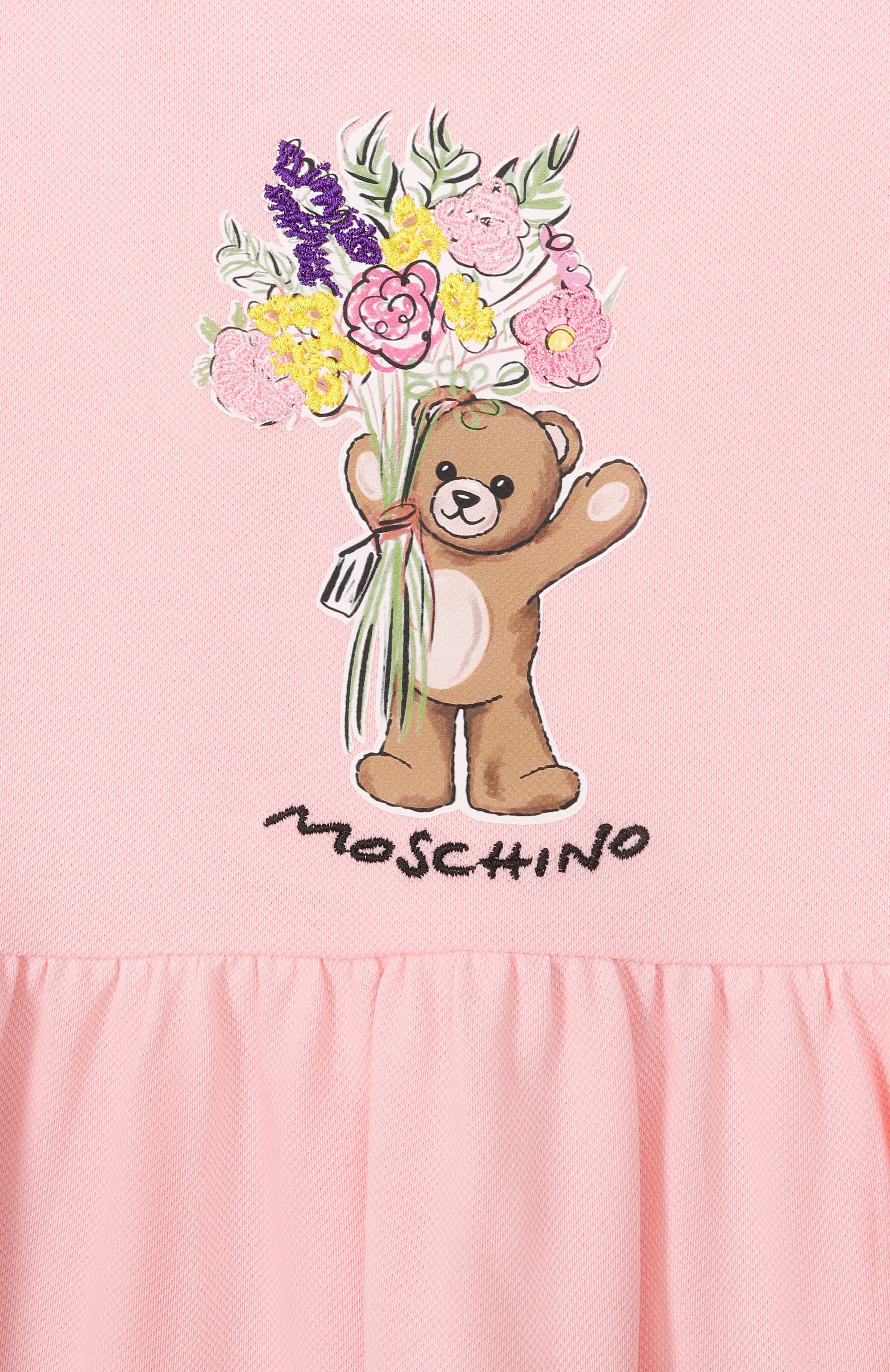 Хлопковое платье MOSCHINO, арт. HDV0HQ/LFA06_001, фото 3