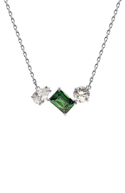 Кулон на цепочке mesmera SWAROVSKI серебряного цвета по цене 18300 руб., арт. 5668278, фото 3 Кулон на цепочке mesmera SWAROVSKI, арт. 5668278, фото 3