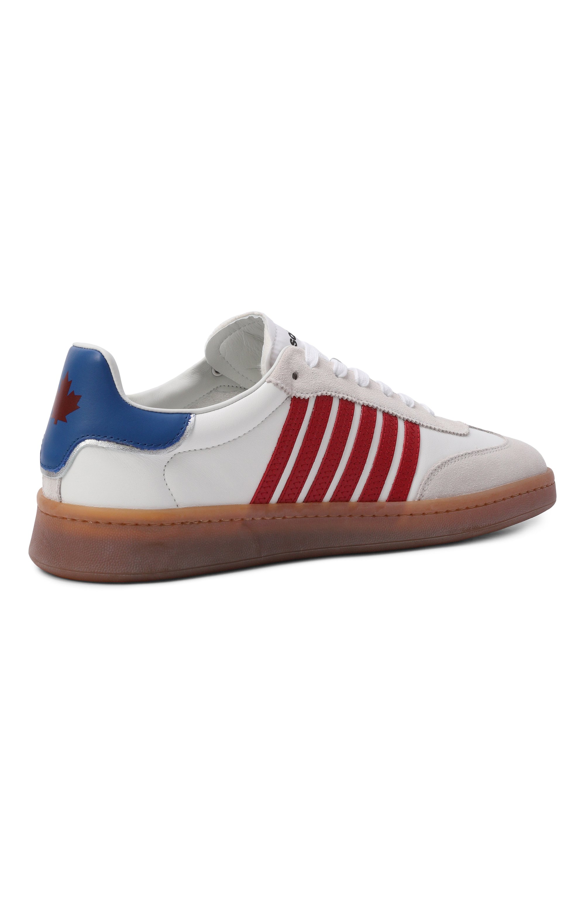 Кожаные кеды boxer DSQUARED2, арт. SNM0475/18907438, фото 4