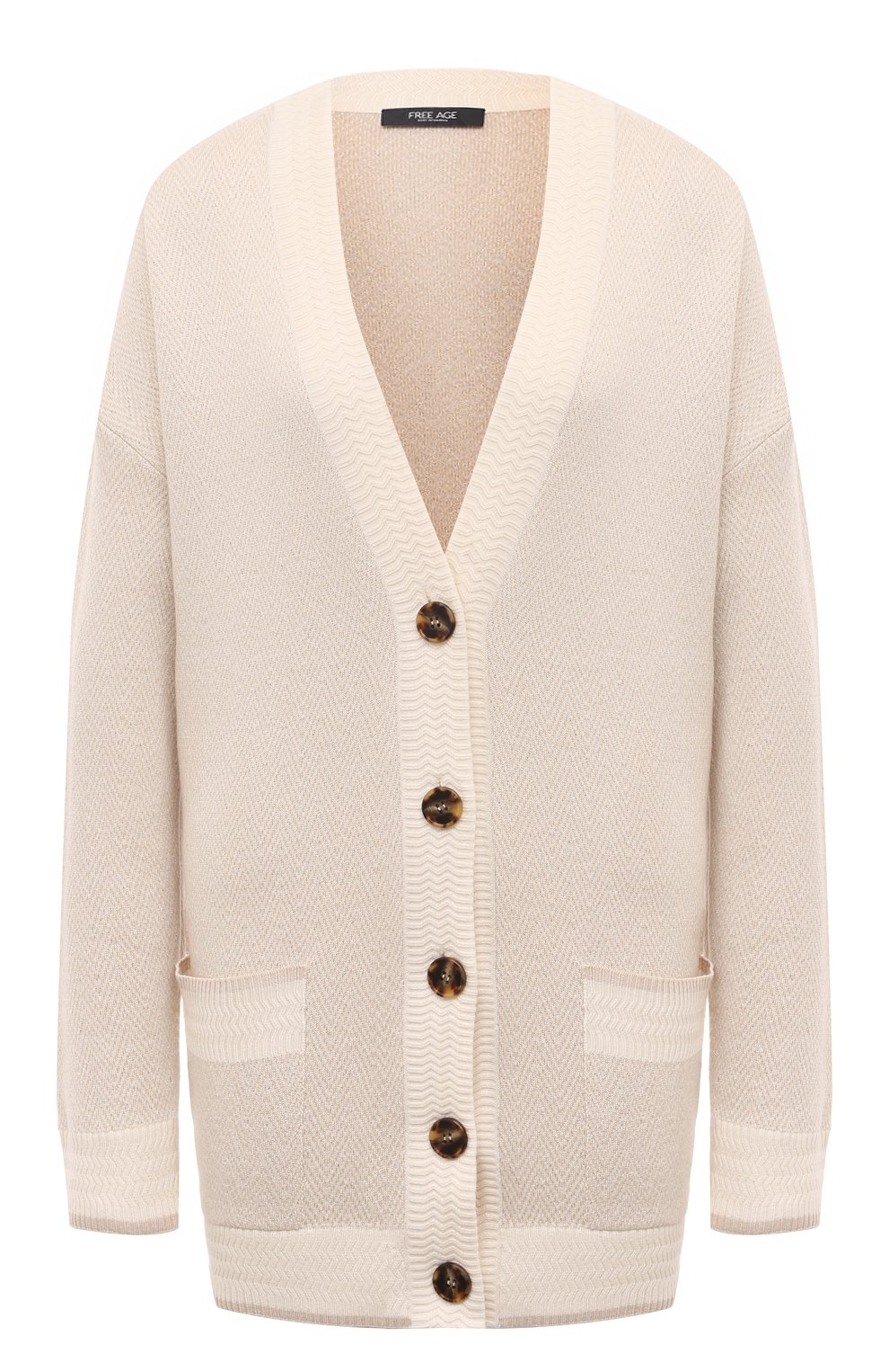 Кардиган из шелка и кашемира FREEAGE, арт. W25.CR069M.6039.101, фото 1