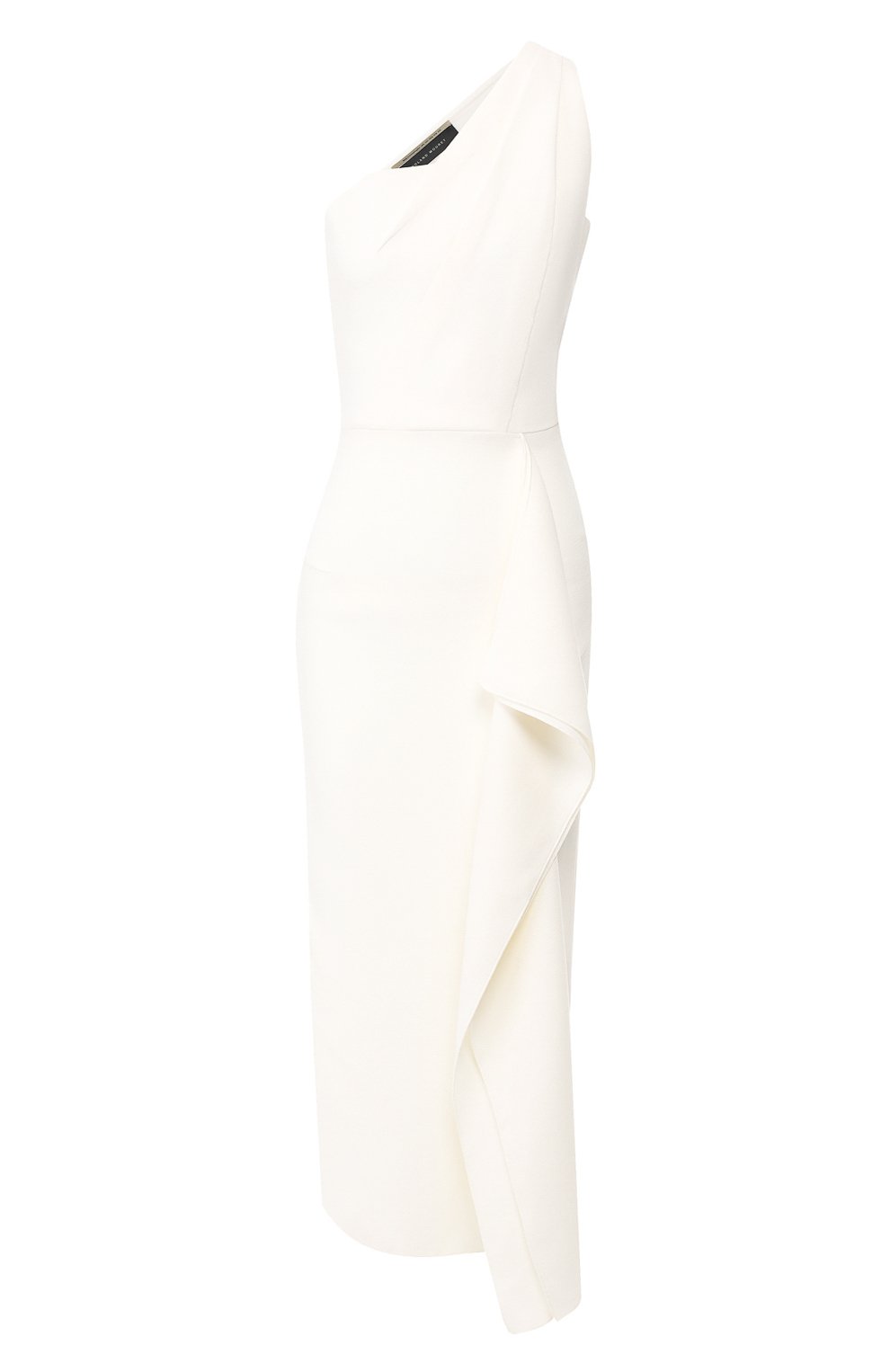 Шерстяное платье ROLAND MOURET белого цвета по цене 217000 руб., арт. PW19/S0737/F4044, фото 1 Шерстяное платье ROLAND MOURET, арт. PW19/S0737/F4044, фото 1