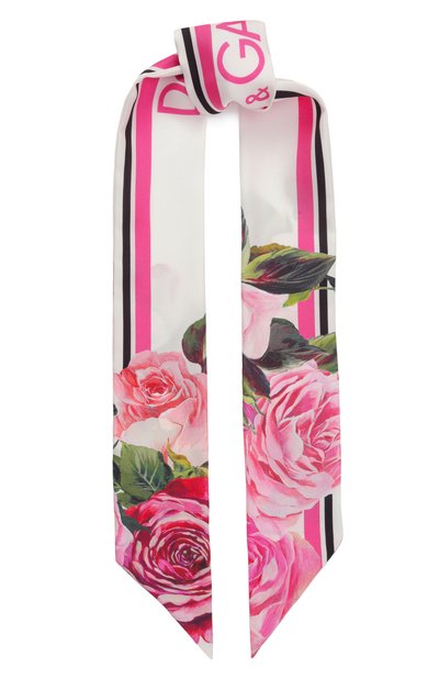 Шелковый шарф-твилли DOLCE & GABBANA, арт. FS215A/GDCUM, фото 1