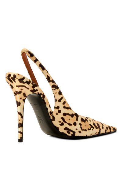 Текстильные туфли anok sling 105 AMINA MUADDI леопардового цвета по цене 99500 руб., арт. AN0K SLING 105, фото 5 Текстильные туфли anok sling 105 AMINA MUADDI, арт. AN0K SLING 105, фото 5