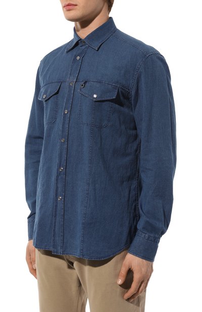 Джинсовая рубашка STEFANO RICCI, арт. MC007067/EX2703, фото 3