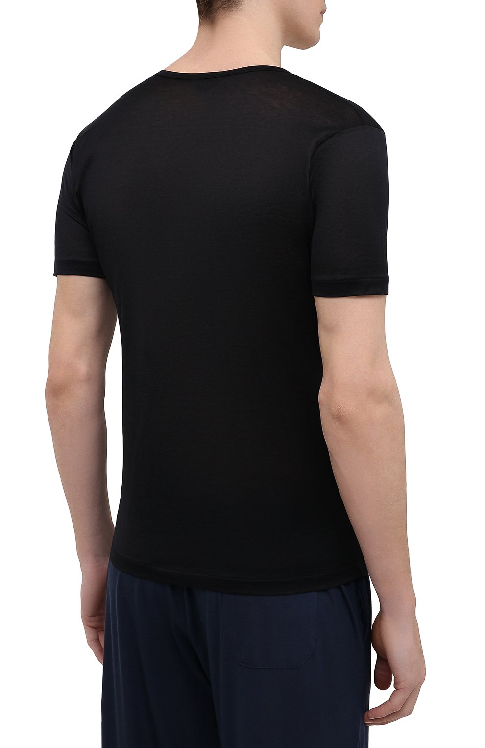 Хлопковая футболка ZIMMERLI, арт. 252/8125, фото 4