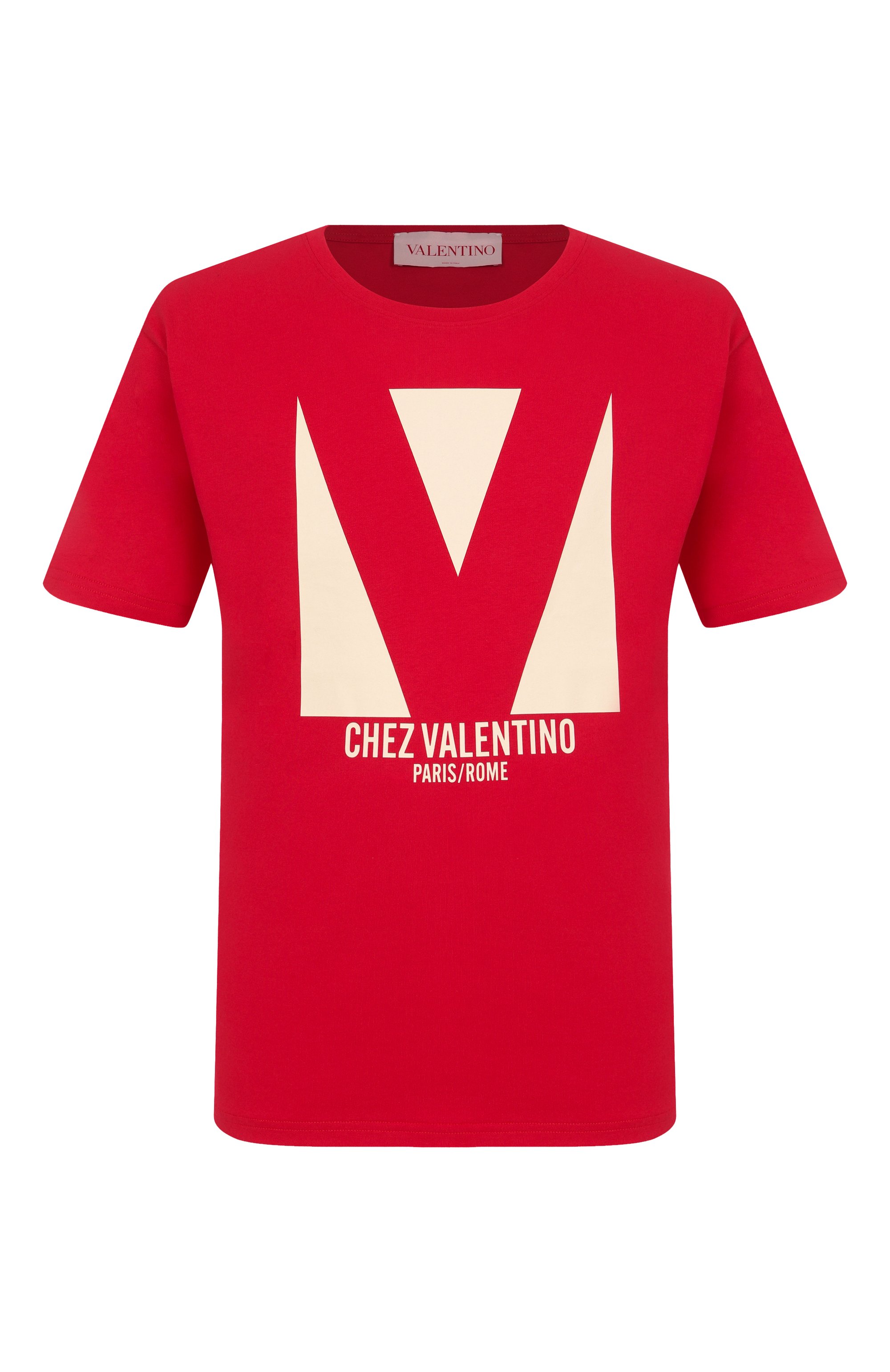 Хлопковая футболка VALENTINO, арт. 6V3MG16P/AQ9, фото 1