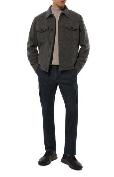 Джинсы hybrid fit ZILLI синего цвета по цене 126500 руб., арт. CP614CM0455VZL000, фото 2 Джинсы hybrid fit ZILLI, арт. CP614CM0455VZL000, фото 2