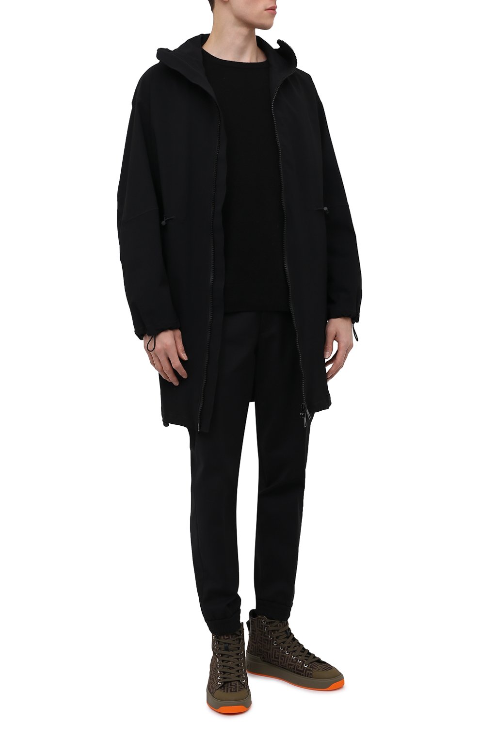 Текстильные кеды b-court BALMAIN, арт. XM1VG290/TCVM, фото 2