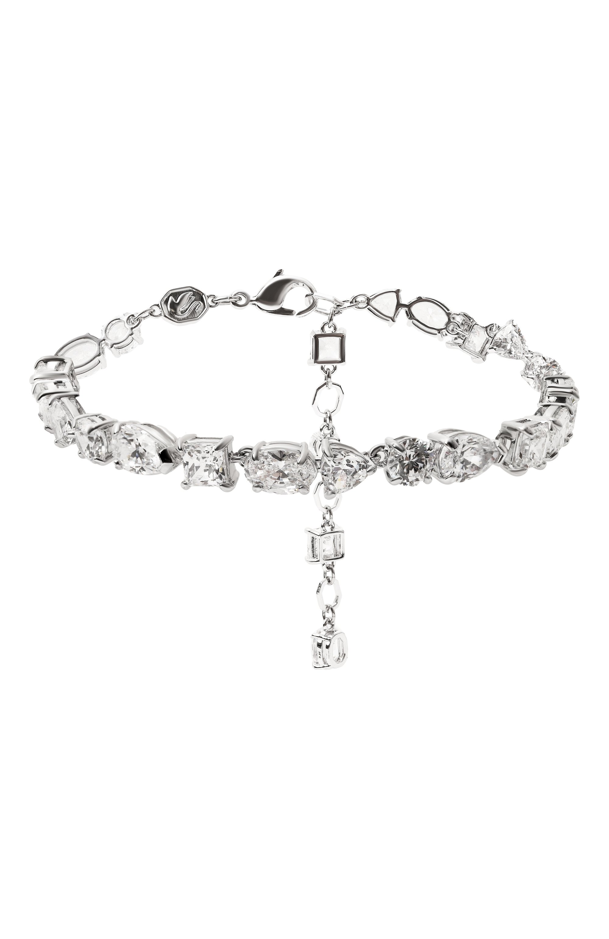 Браслет mesmera SWAROVSKI серебряного цвета по цене 35400 руб., арт. 5731959, фото 1 Браслет mesmera SWAROVSKI, арт. 5731959, фото 1