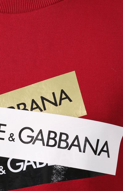 Хлопковый свитшот DOLCE & GABBANA, арт. G9JV8T/G7RKC, фото 5