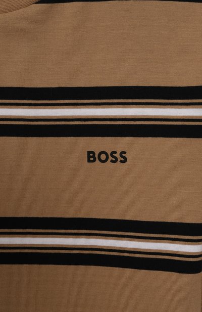 Хлопковая футболка BOSS, арт. J51207/14A-16A, фото 3
