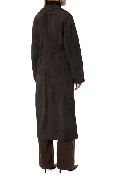 Замшевое пальто VENERA M., арт. 23123, фото 4