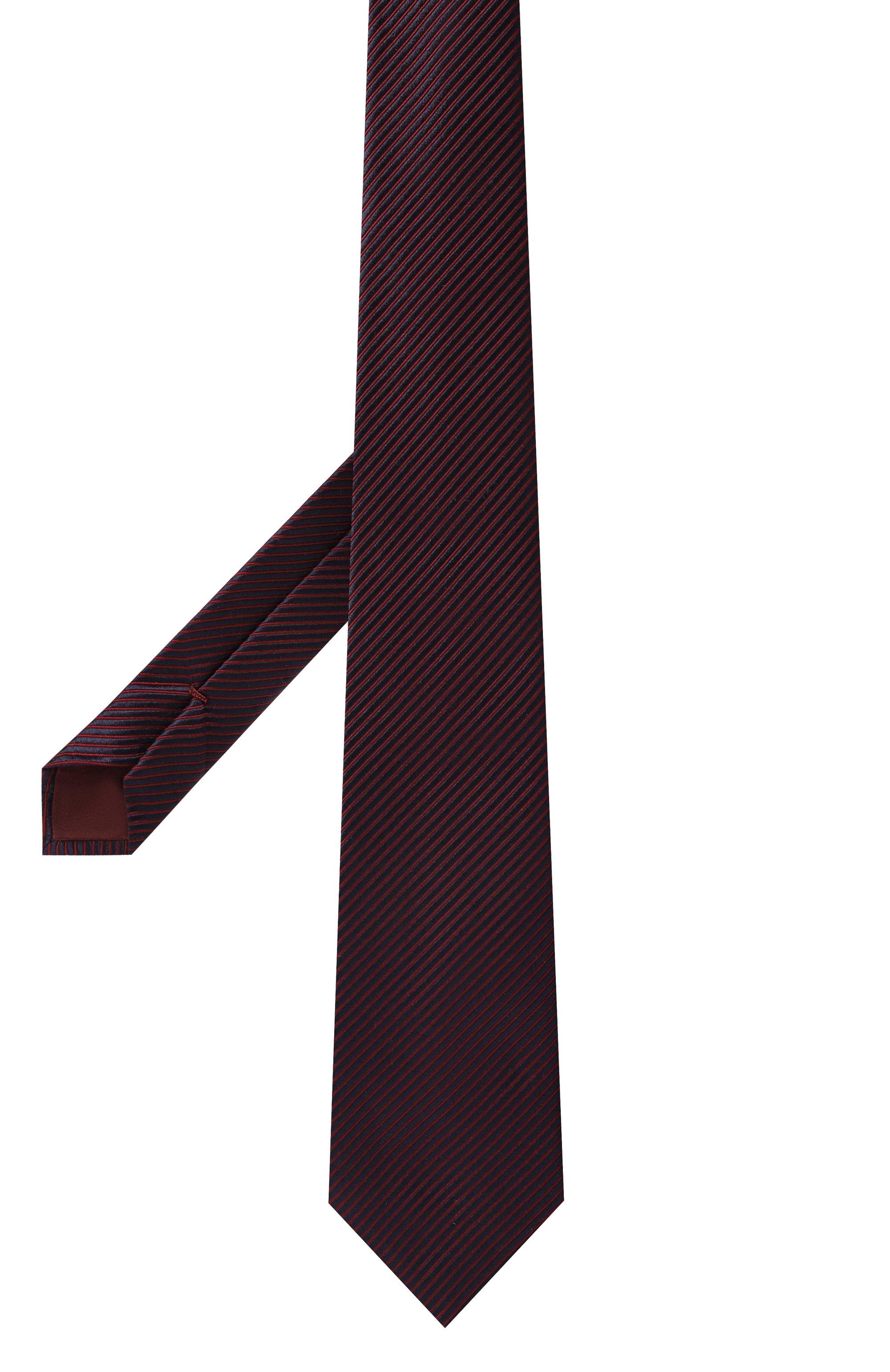 Галстук из шелка и хлопка GIORGIO ARMANI, арт. GM000800/TE13673, фото 3