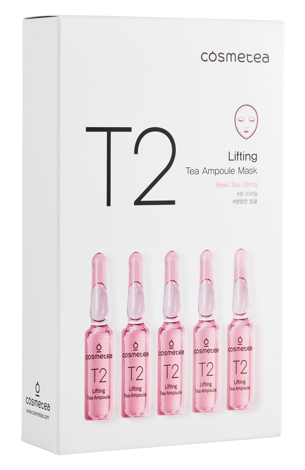 Тканевая маска лифтинг rose tea COSMETEA бесцветного цвета по цене 2900 руб., арт. T2-10, фото 1 Тканевая маска лифтинг rose tea COSMETEA, арт. T2-10, фото 1
