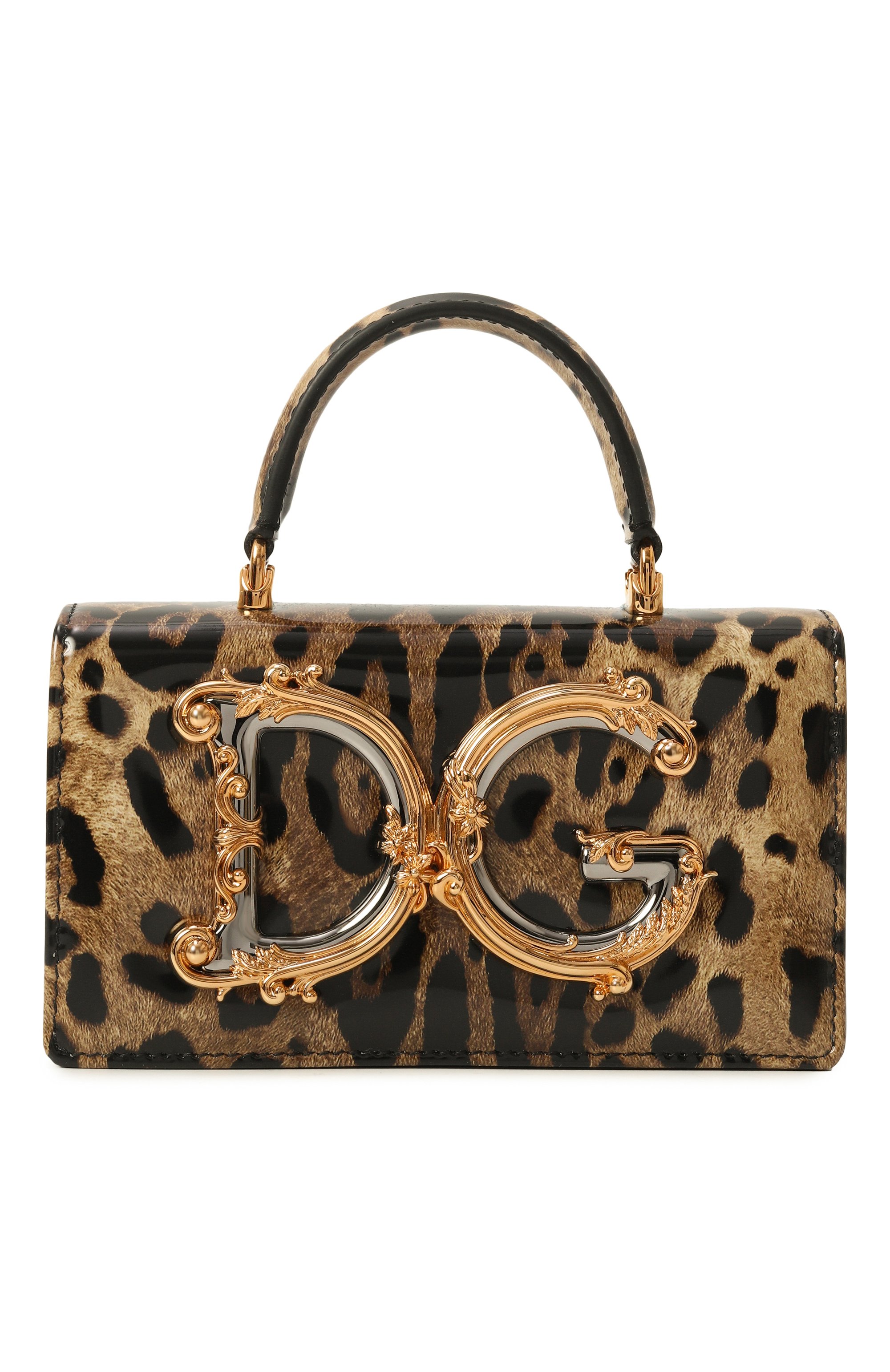 Сумка dg girls mini DOLCE & GABBANA леопардового цвета по цене 256000 руб., арт. BI3278/AM568, фото 1 Сумка dg girls mini DOLCE & GABBANA, арт. BI3278/AM568, фото 1