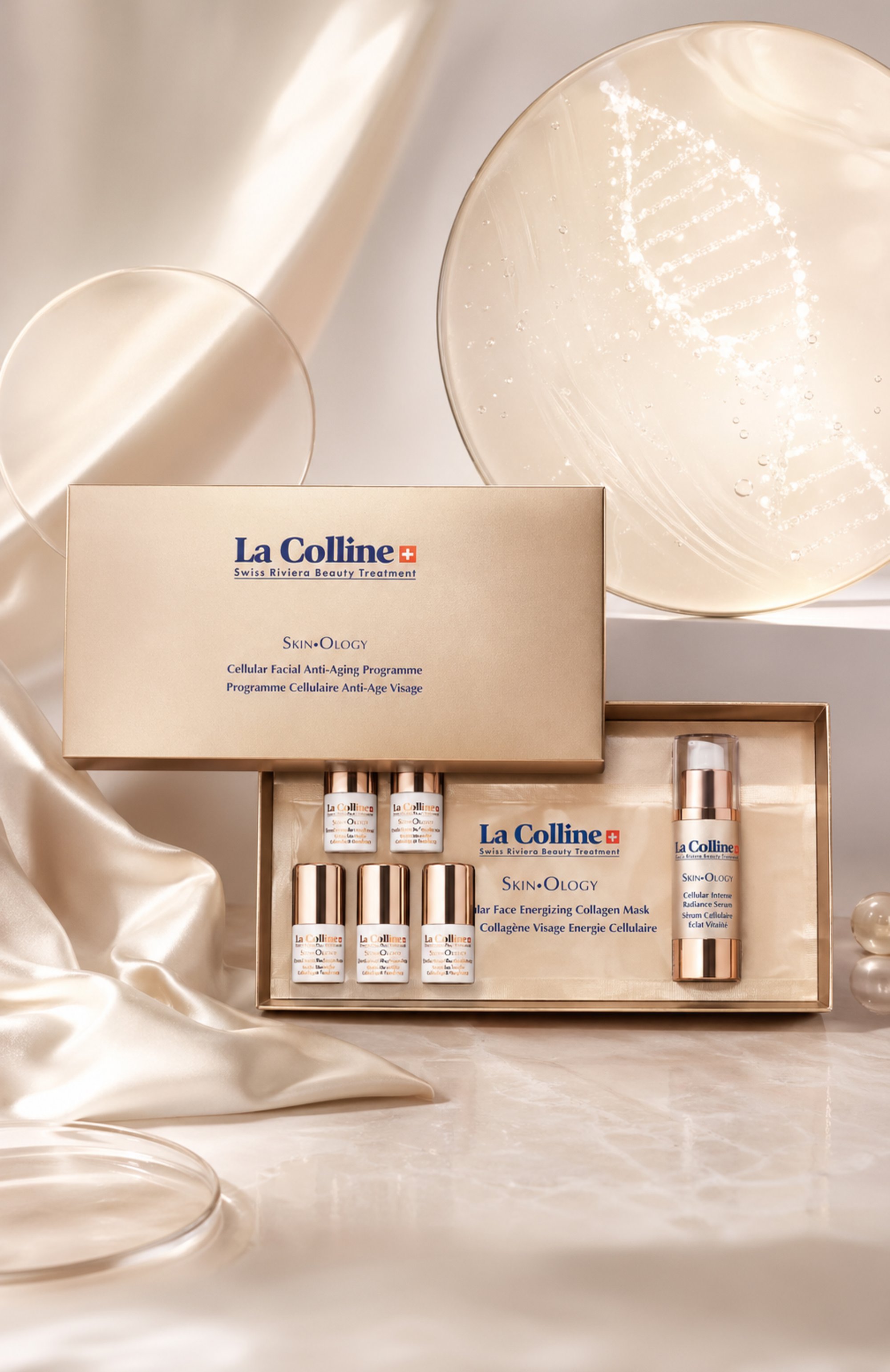 Антивозрастная программа для лица skin ology (30ml+2x5шт.) LA COLLINE, арт. 8090N, фото 2