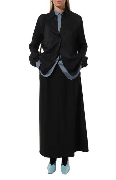 Рубашка из вискозы JIL SANDER, арт. J04DL0005/J65004, фото 2