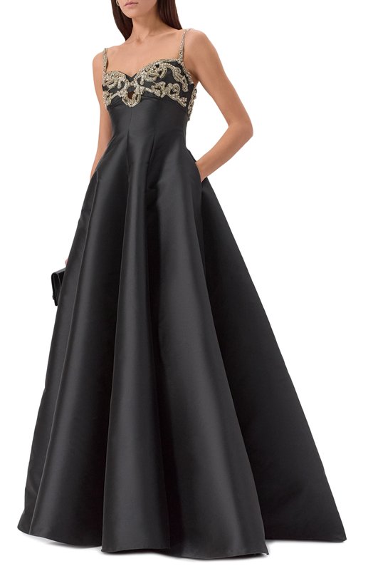 Платье Zuhair Murad PDR25016/MIPL007 Чёрный  PDR25016/MIPL007 Фото 2