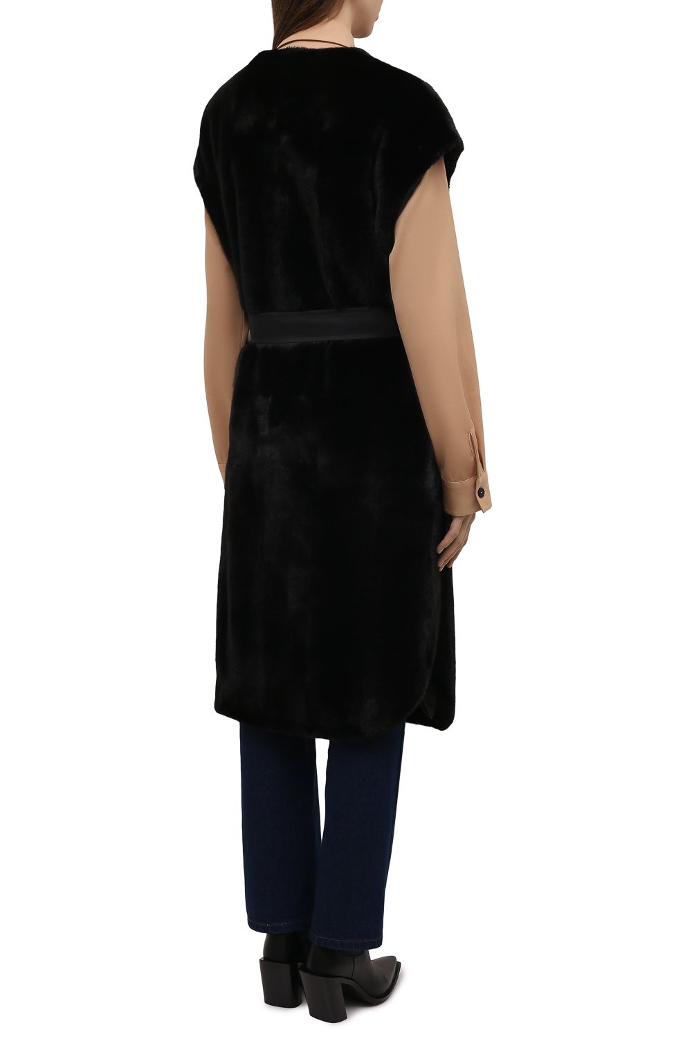 Жилет из меха норки VICTORIA KUSENKOVA, арт. 822800002583, фото 4