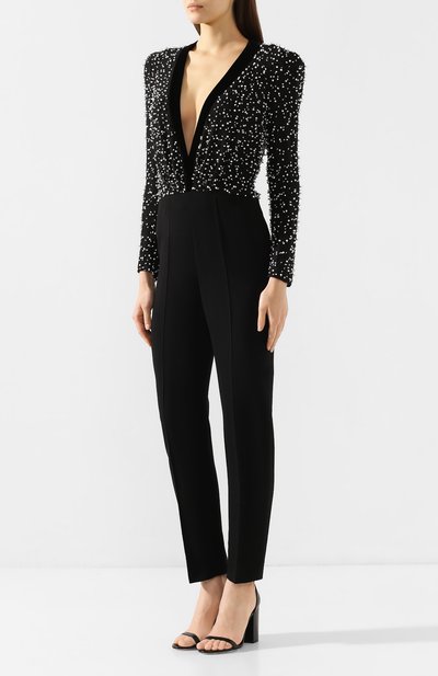 Шерстяной комбинезон GIVENCHY черного цвета по цене 478000 руб., арт. BW50DQG0CS, фото 3 Шерстяной комбинезон GIVENCHY, арт. BW50DQG0CS, фото 3