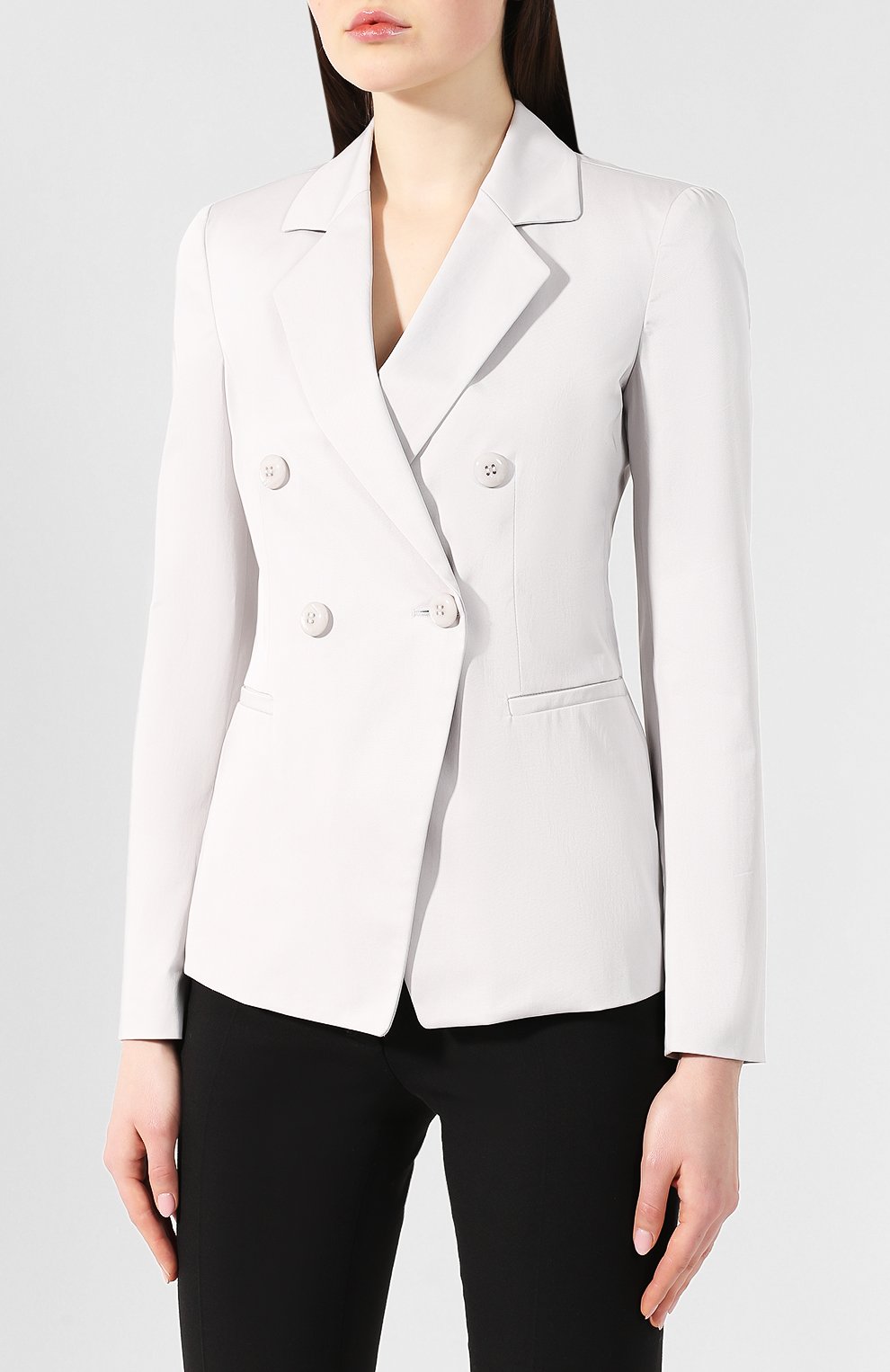 Хлопковый жакет EMPORIO ARMANI, арт. 2NG50T/22002, фото 3