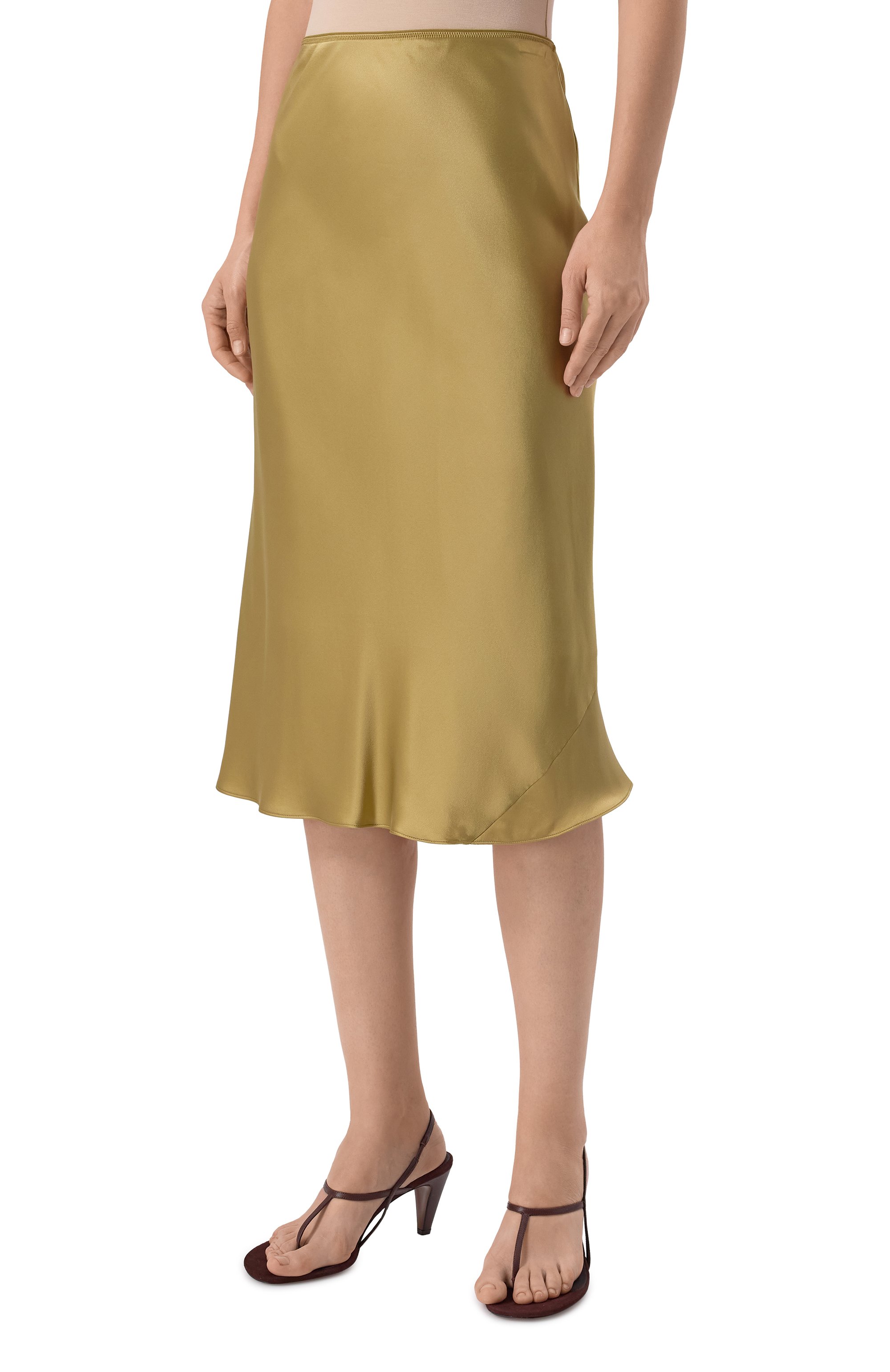 Атласная юбка DOROTHEE SCHUMACHER, арт. 147305, фото 3