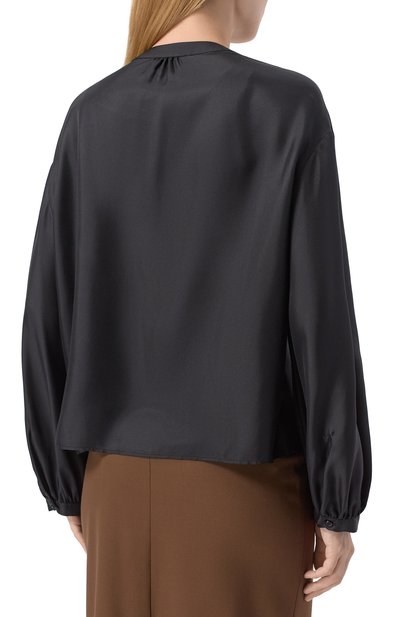 Атласная блузка LOULOU DE SAISON, арт. LEA, фото 4