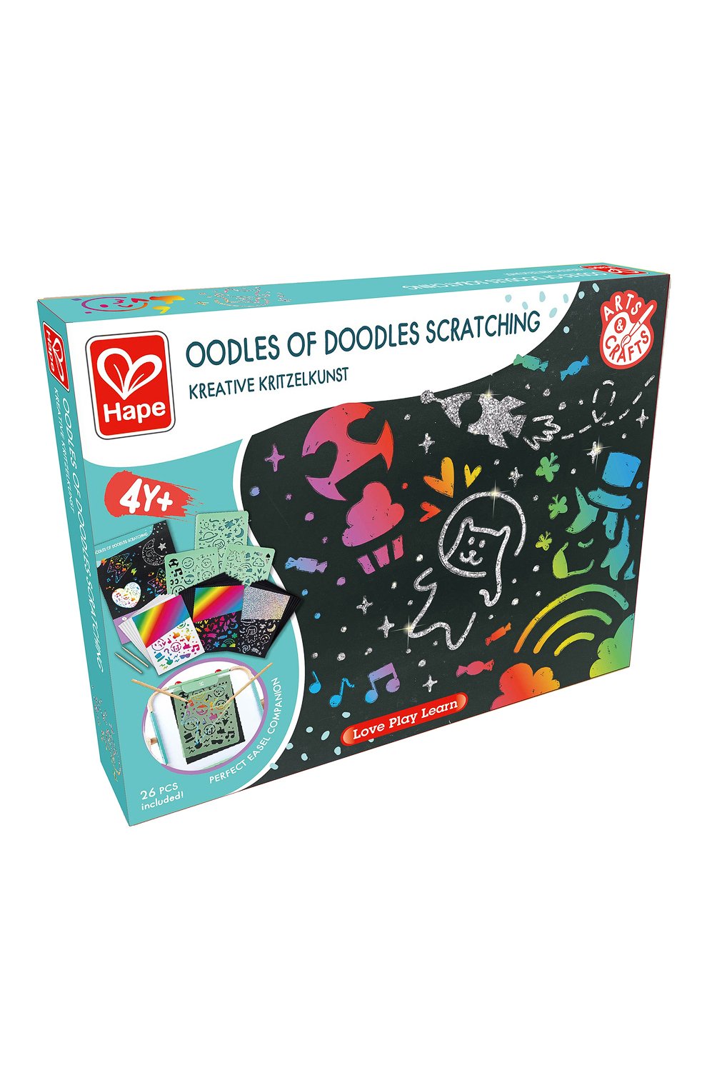 Игровой набор для творчества радужные блестки HAPE, арт. E1071_HP, фото 1