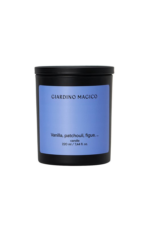 фото Парфюмированная свеча vanilla, patchouli, figue (220ml) giardino magico