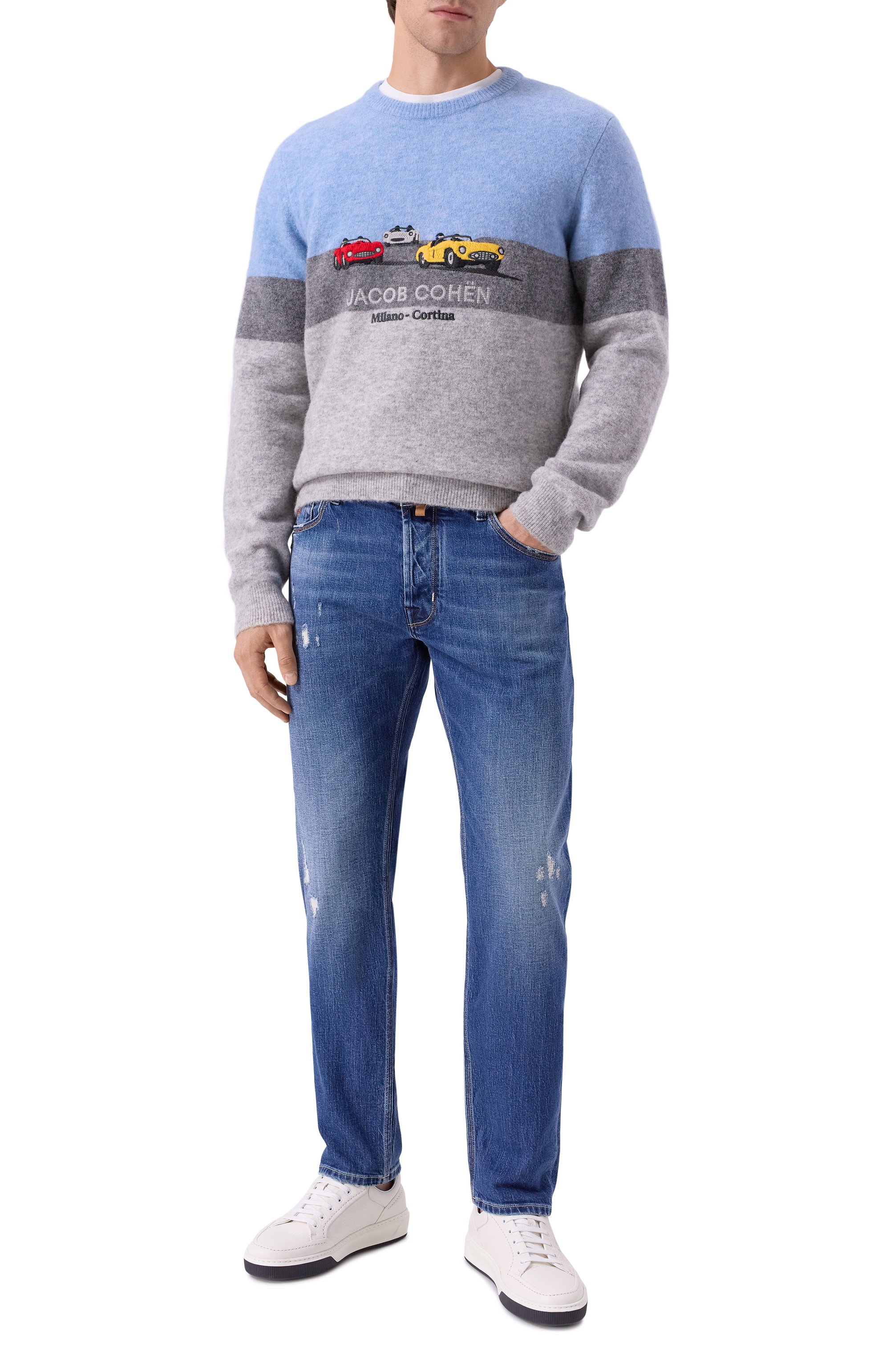 Шерстяной джемпер JACOB COHEN, арт. 25I P/JUM_SG024 001 X0017 FL, фото 2