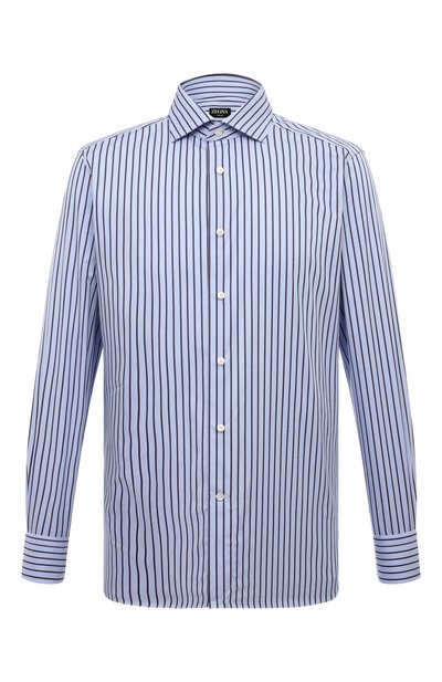 Мужская хлопковая сорочка ZEGNA, арт. 701529A7/9MS0BA