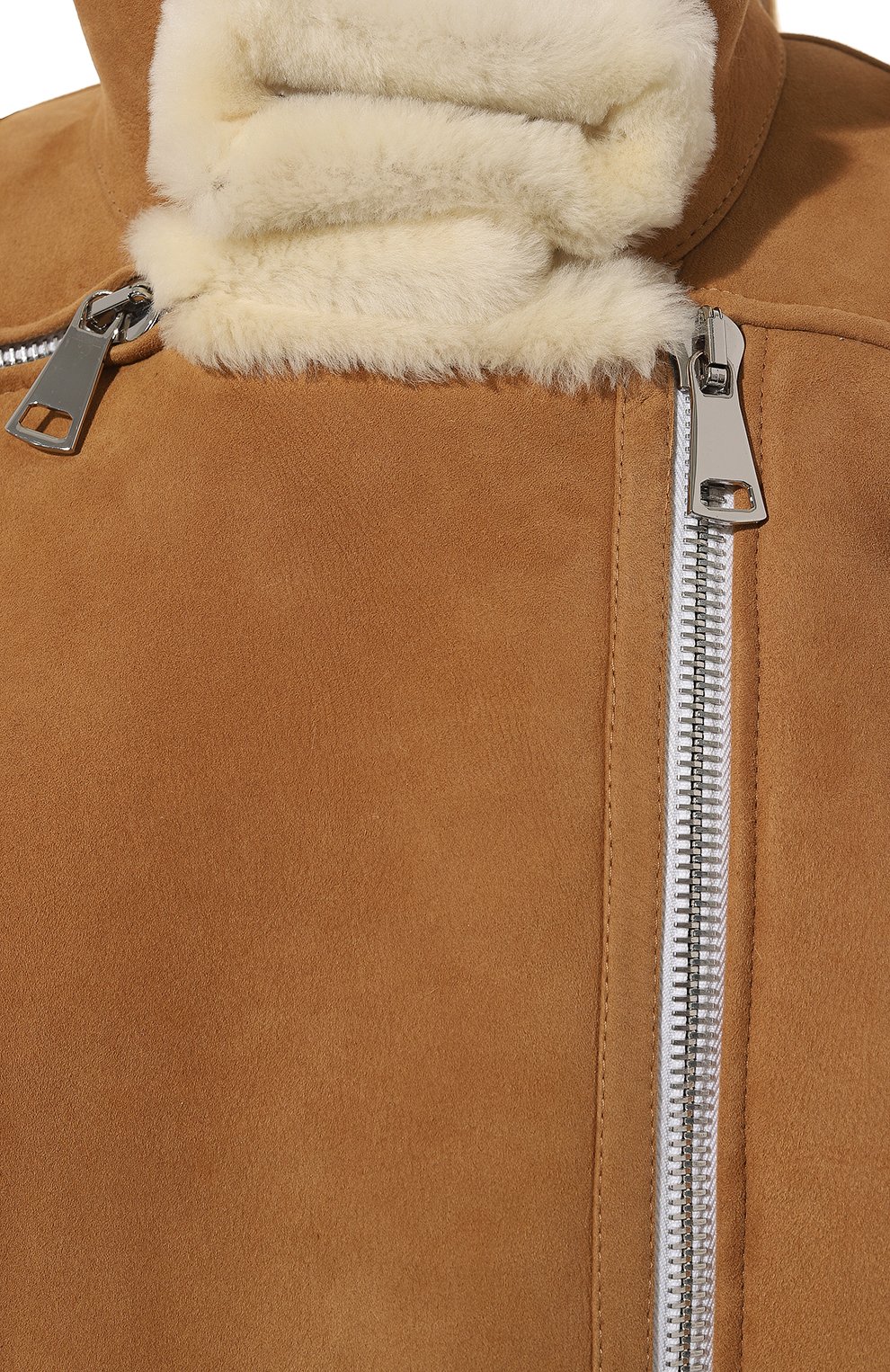 Дубленка из овчины JULIA DILUA бежевого цвета по цене 400000 руб., арт. 2022-0062, фото 5 Дубленка из овчины JULIA DILUA, арт. 2022-0062, фото 5