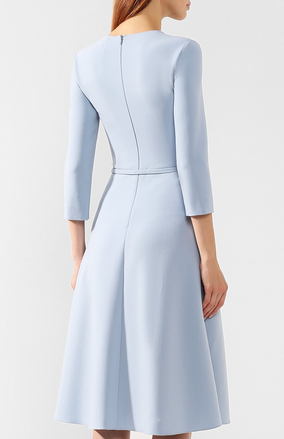 Шерстяное платье RALPH LAUREN голубого цвета по цене 283000 руб., арт. 290740693, фото 4 Шерстяное платье RALPH LAUREN, арт. 290740693, фото 4