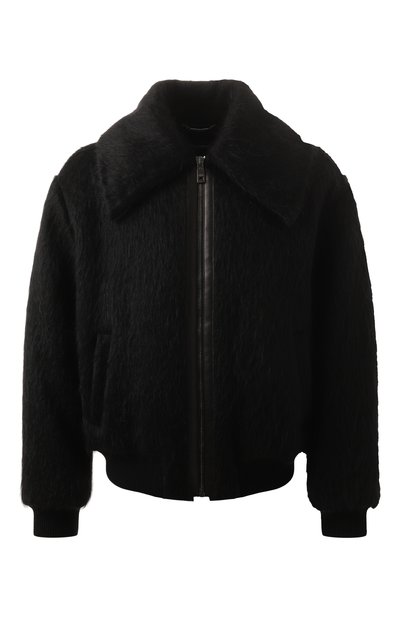 Мужской шерстяной бомбер DOLCE & GABBANA, арт. G9BGFT/HUMT5