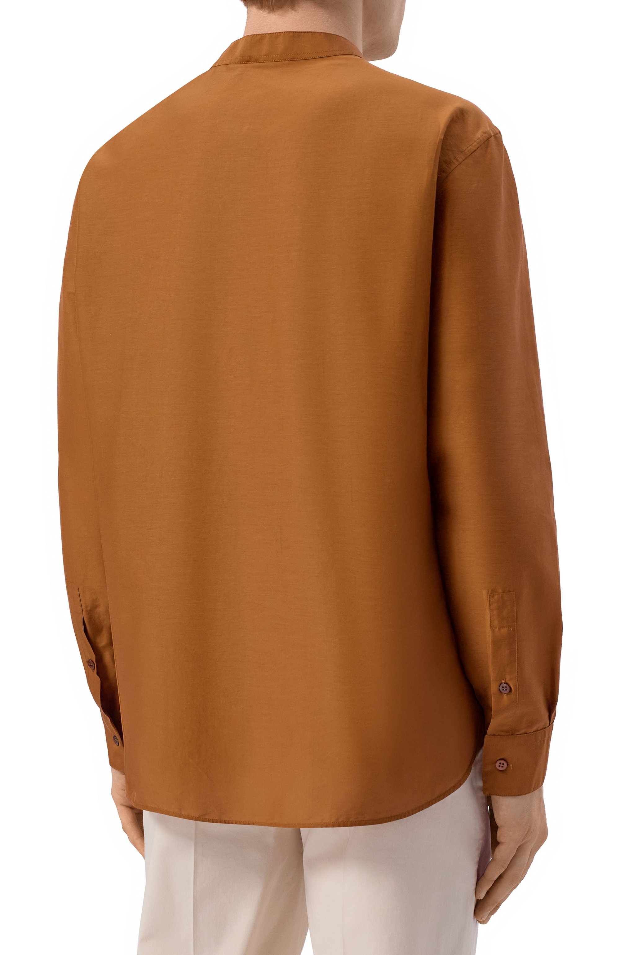 Рубашка из хлопка и шелка MVST, арт. M26.2PM.B021/F129, фото 4