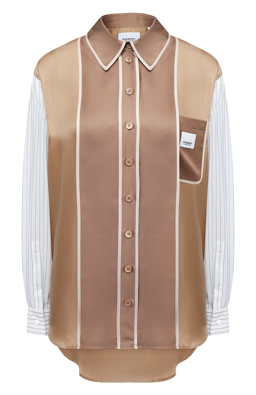 Шелковая руба шка BURBERRY, арт. 4566940, фото 1
