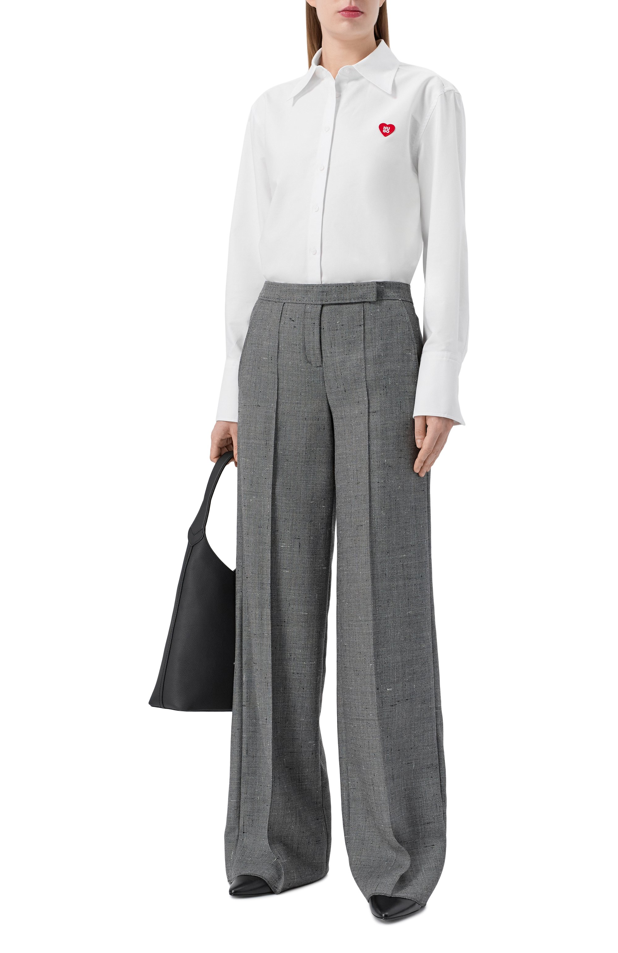 Хлопковая рубашка HUGO, арт. 50556398, фото 2