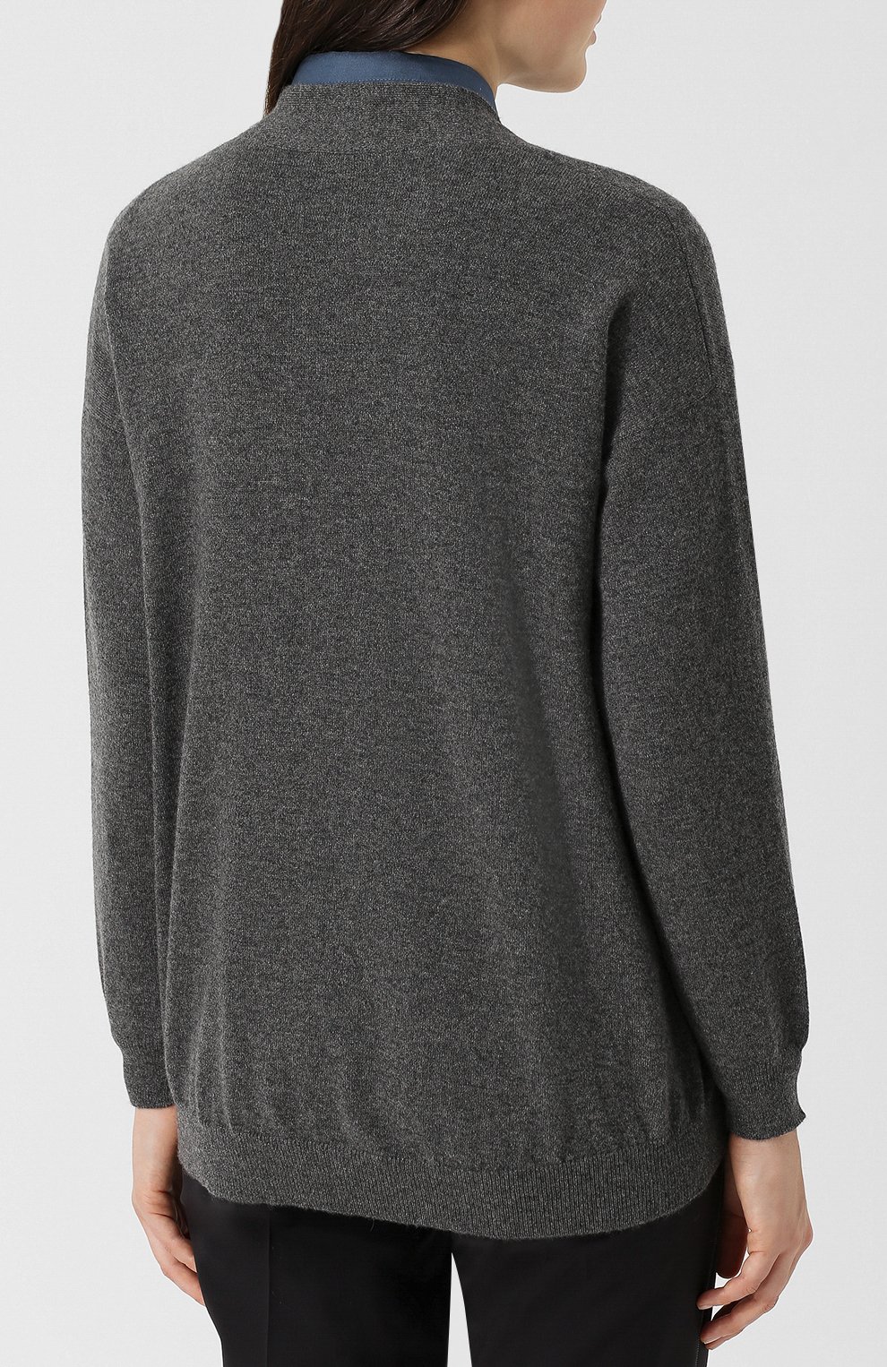 Однотонный кашемировый кардиган BRUNELLO CUCINELLI, арт. M12146206, фото 4