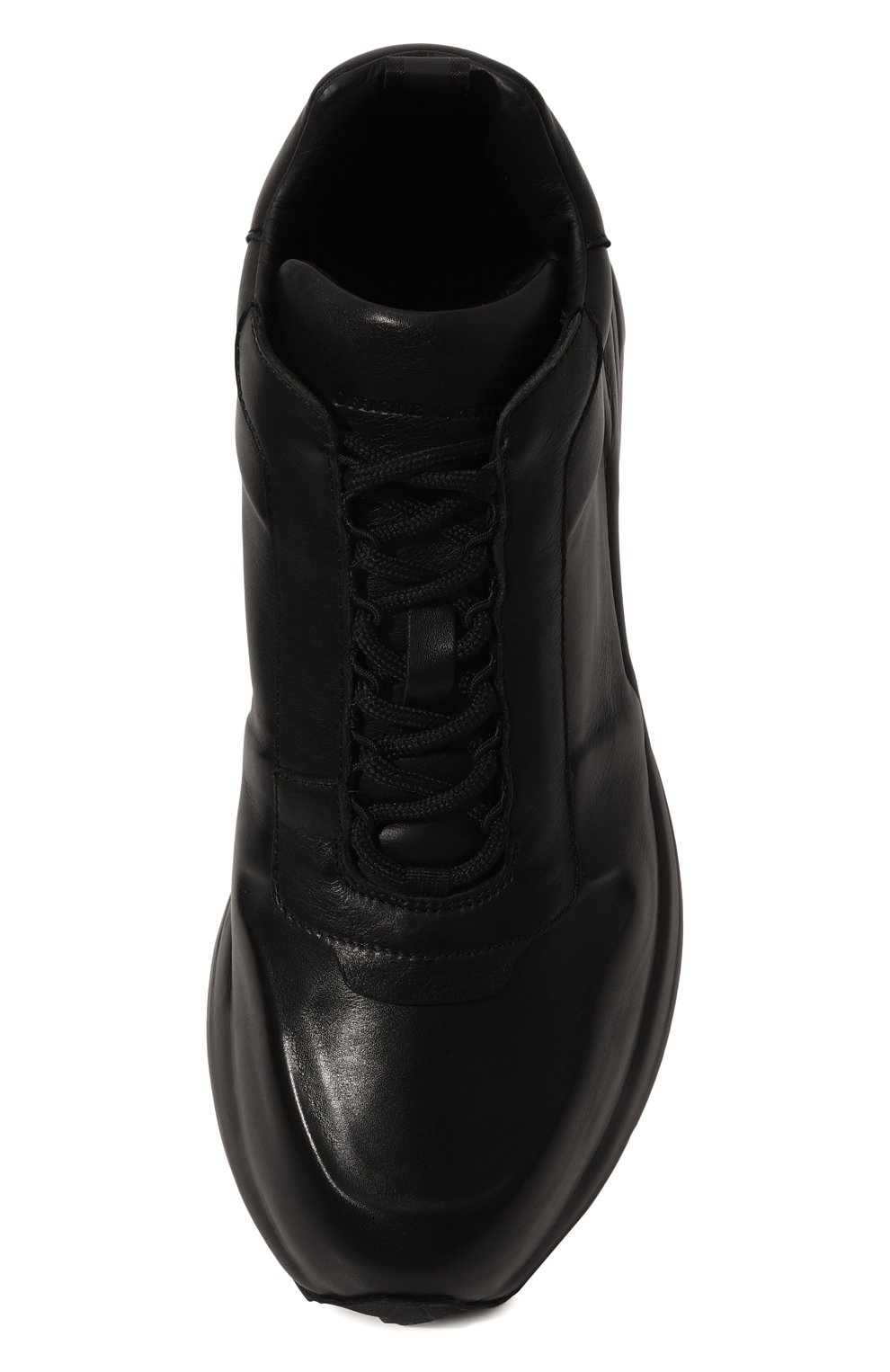 Кожаные кроссовки OFFICINE CREATIVE черного цвета по цене 57850 руб., арт. SPHYKE_LUX/001/BUTTER0 NAPPA, фото 6 Кожаные кроссовки OFFICINE CREATIVE, арт. SPHYKE_LUX/001/BUTTER0 NAPPA, фото 6