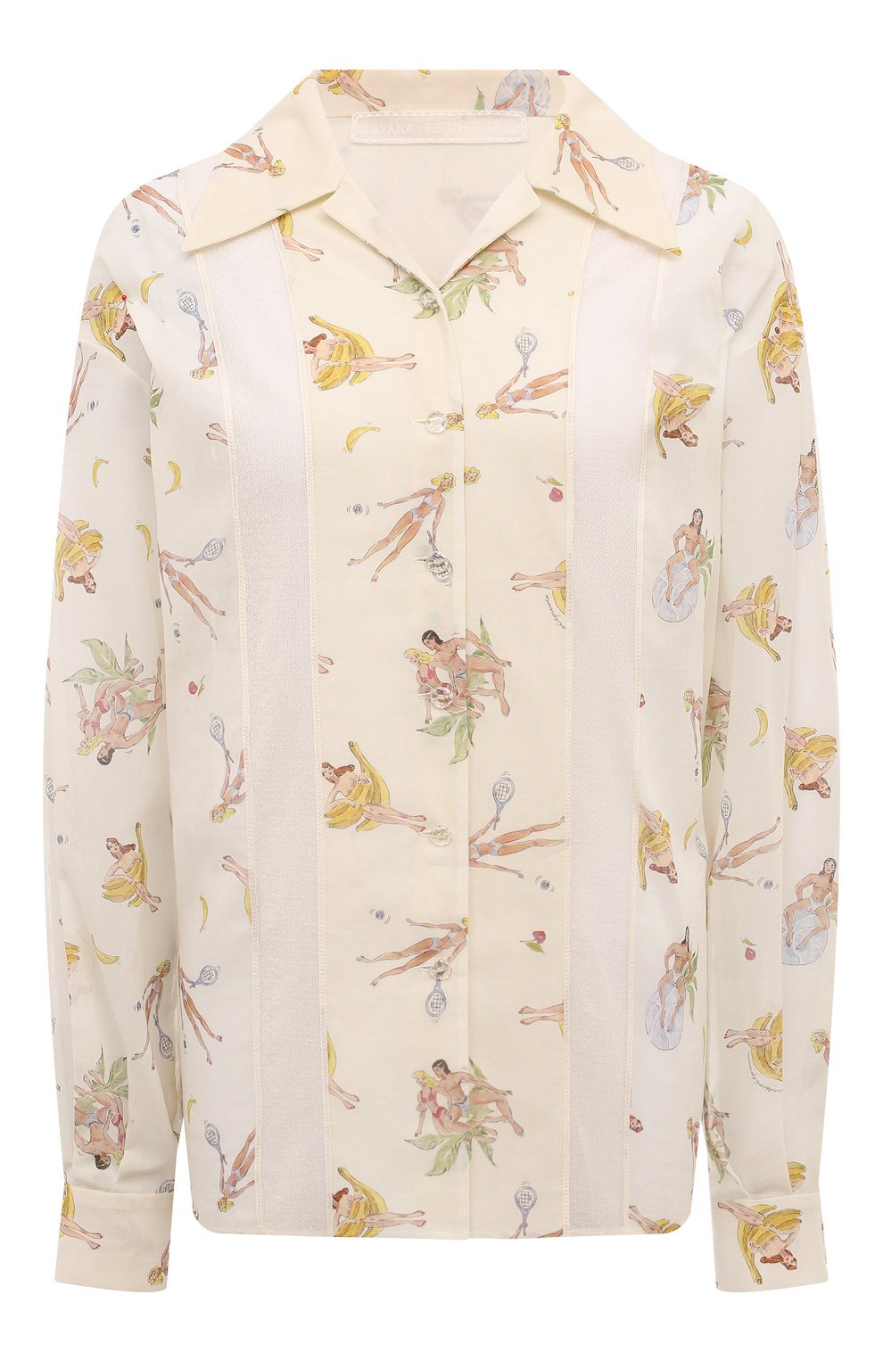 Хлопковая блузка ULYANA SERGEENKO, арт. CMA003SS24RESORT 0073Р24, фото 1