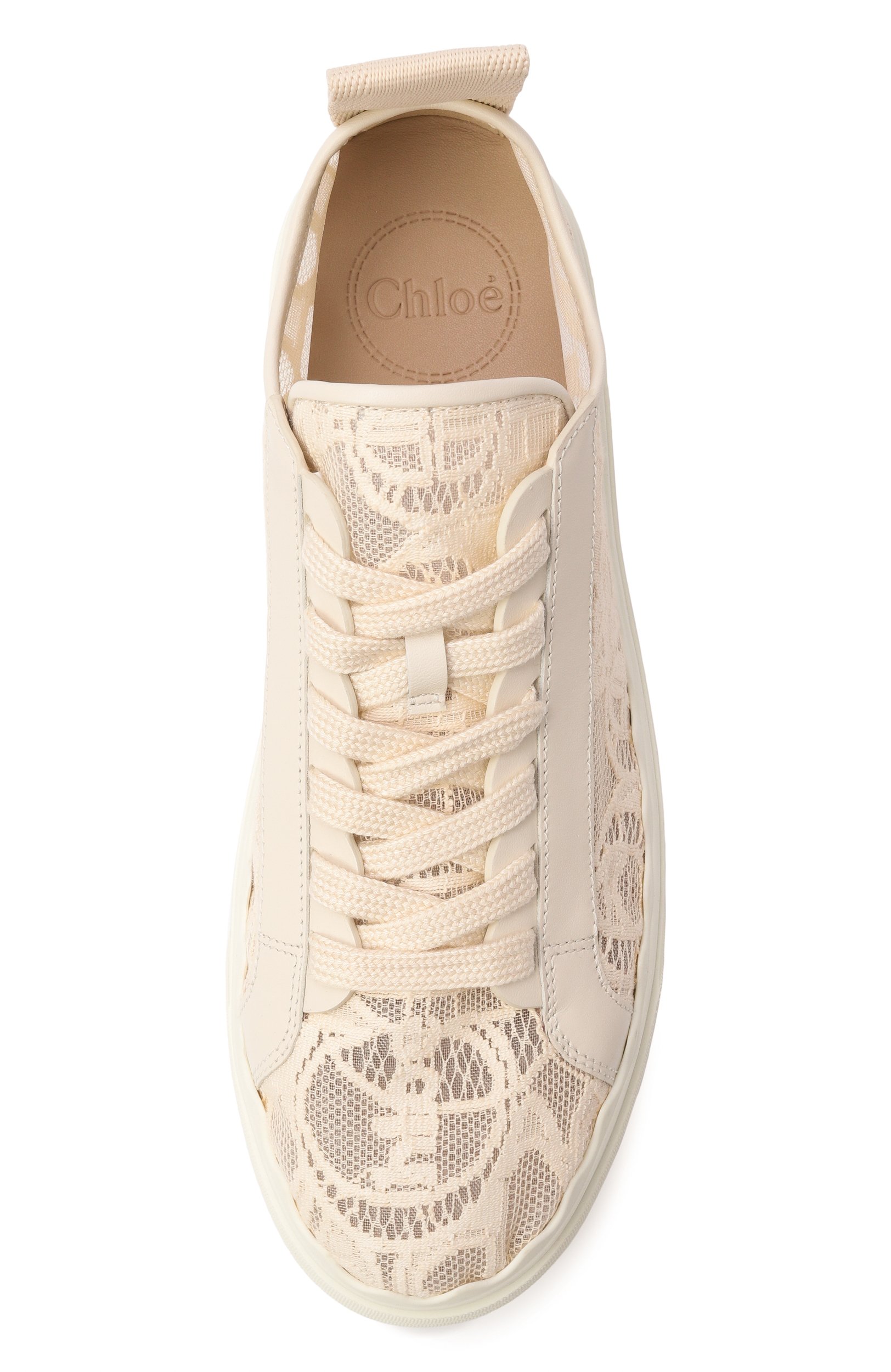 Текстильные кеды lauren CHLOÉ, арт. CHC19U108D2, фото 6