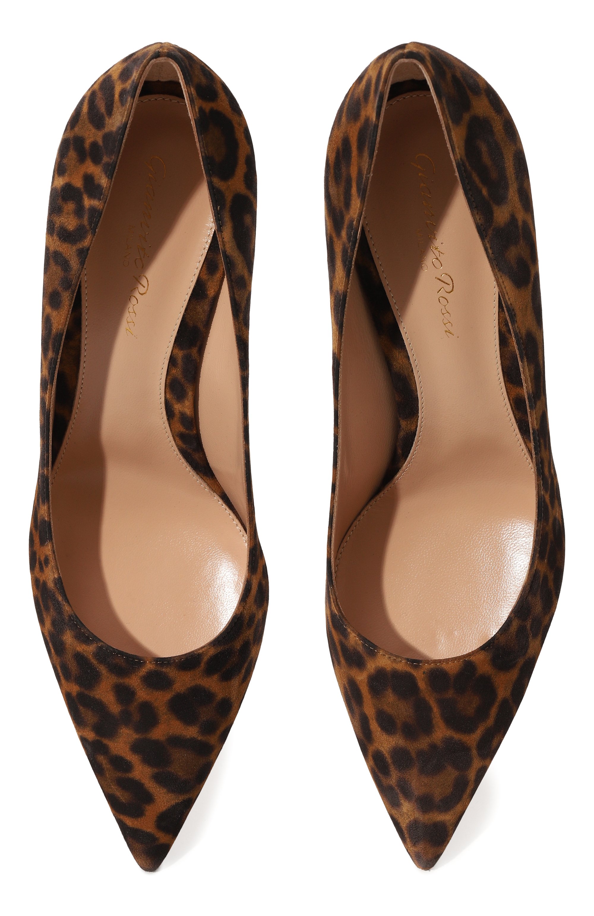 Замшевые туфли gianvito 70 GIANVITO ROSSI, арт. G26770.70RIC.CMDALLP, фото 6